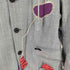 ダイエットブッチャー DIET BUTCHER × sonatine Patchwork Docking pinstripe jacket ジャケット メンズ JPN:1